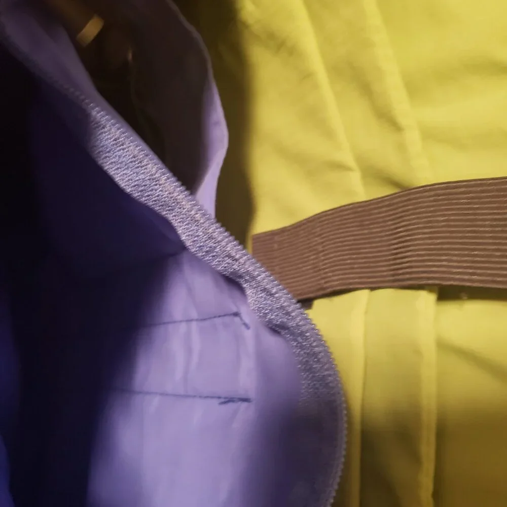 Moleskine Messenger Backpack Computer Bag. Black with Blue and Green Interior